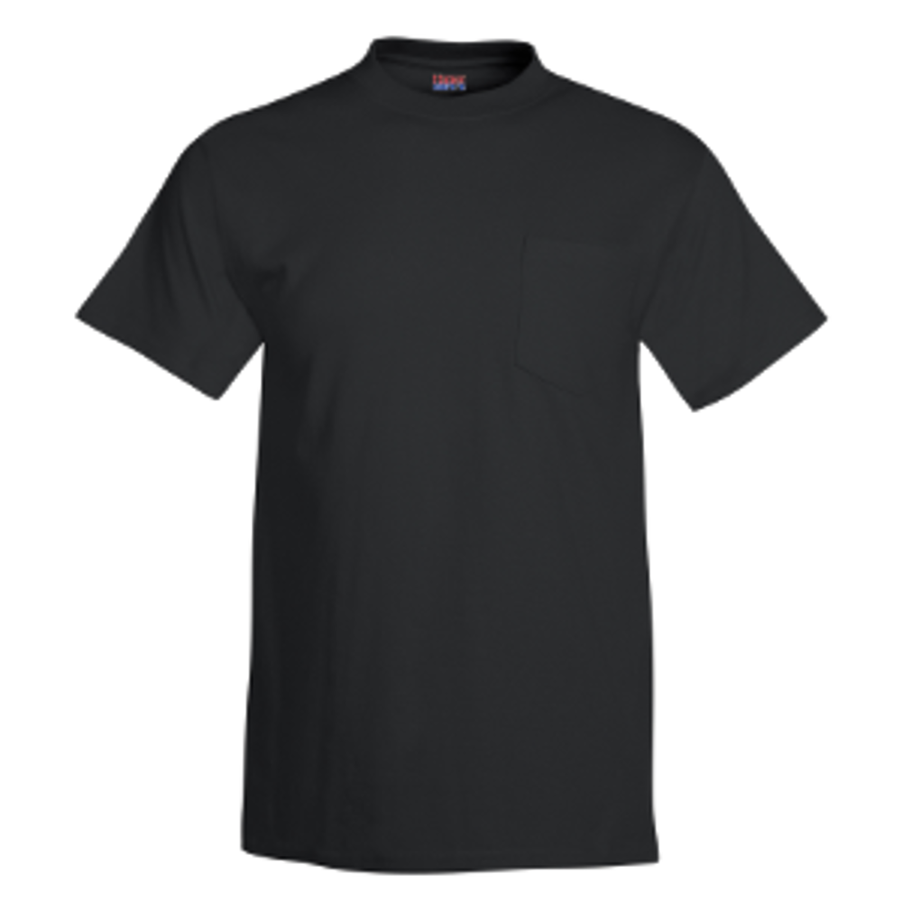 HANES BEEFY-T WITH POCKET | American-T-Shirt-Company