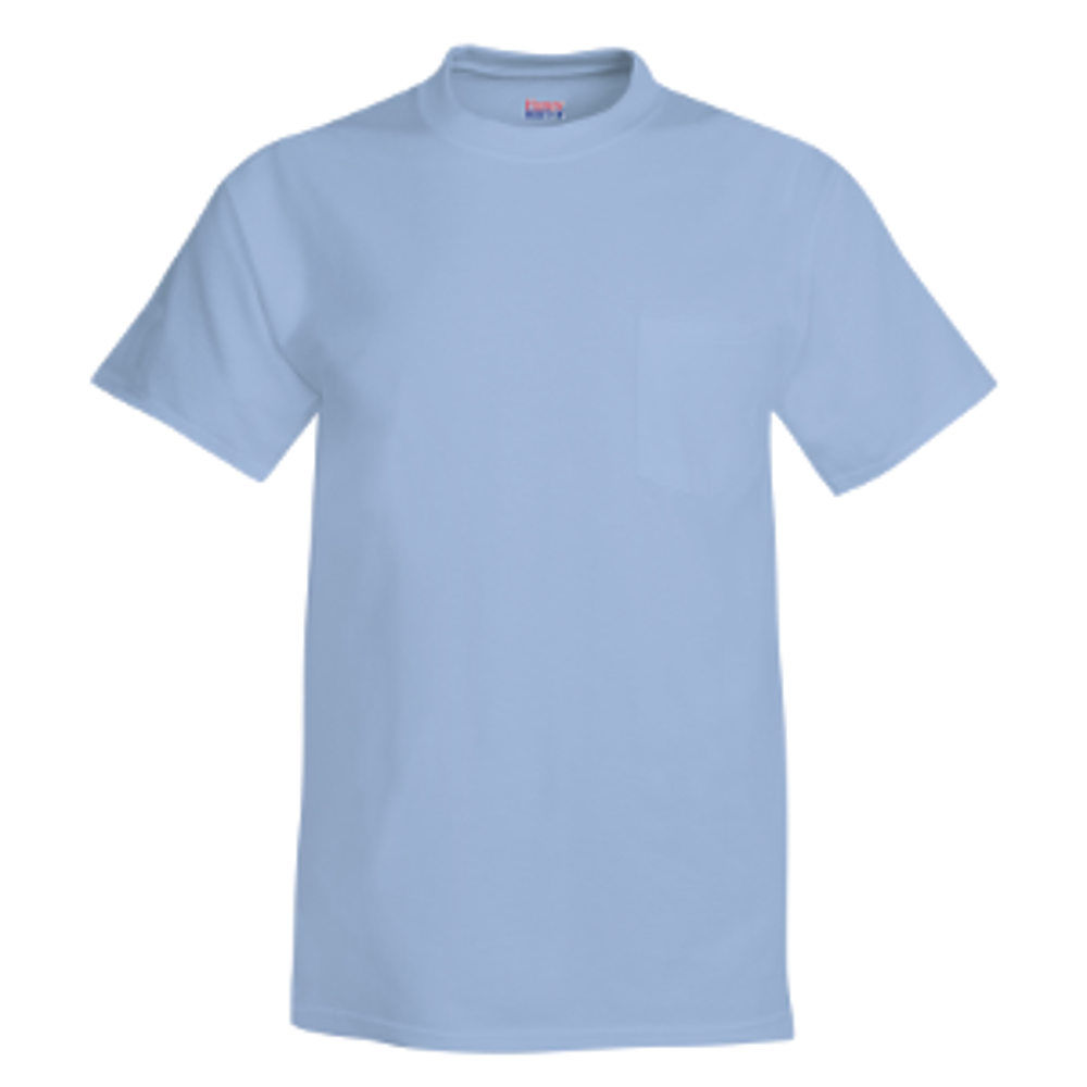 HANES BEEFY-T WITH POCKET | American-T-Shirt-Company