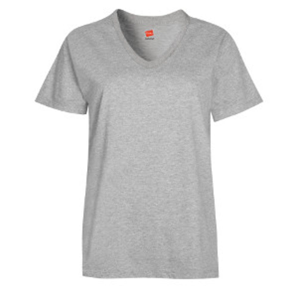 HANES WOMENS ESSENTIAL V-NECK | American-T-Shirt-Company